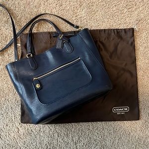 Coach Poppy Patent Blaire Tote #25042